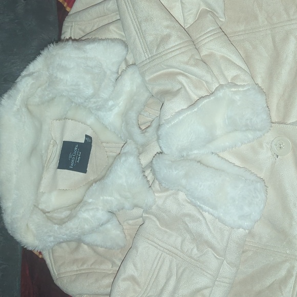 Faded Glory Faux Coat 2x (18-20) - Picture 4 of 12